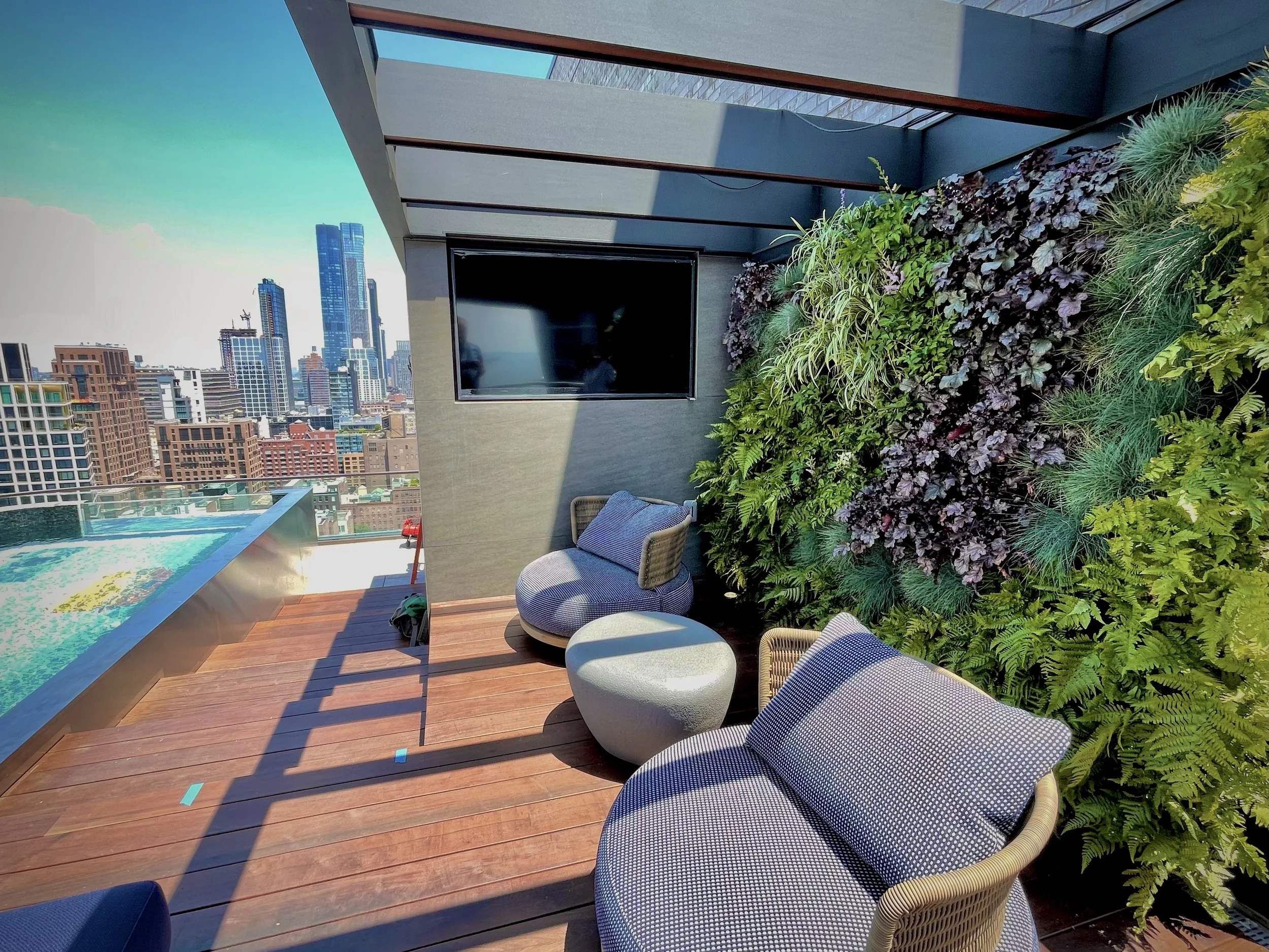 Manhattan Penthouse Rooftop Pool Deck