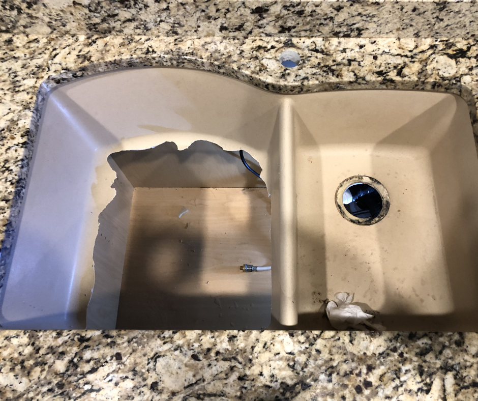 Undermount Sink Repairs, Retrofit Sink Cutout in Granite & Stone