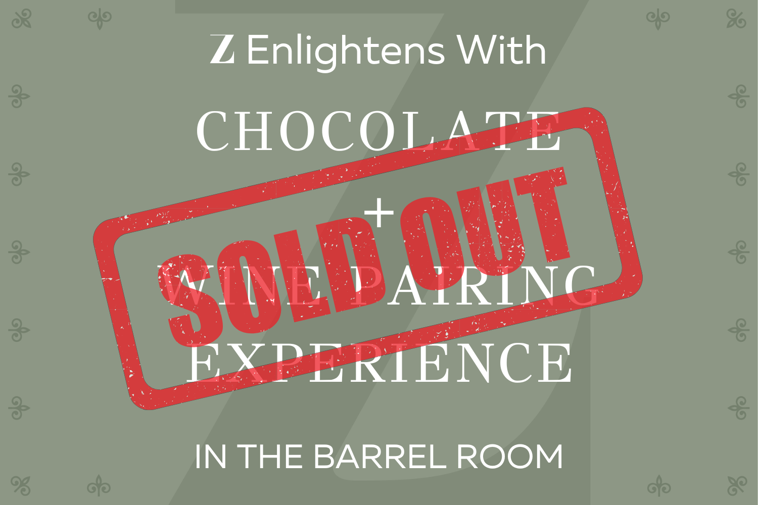SOLD OUT: Valentine’s Chocolate + Wine Pairing Experience