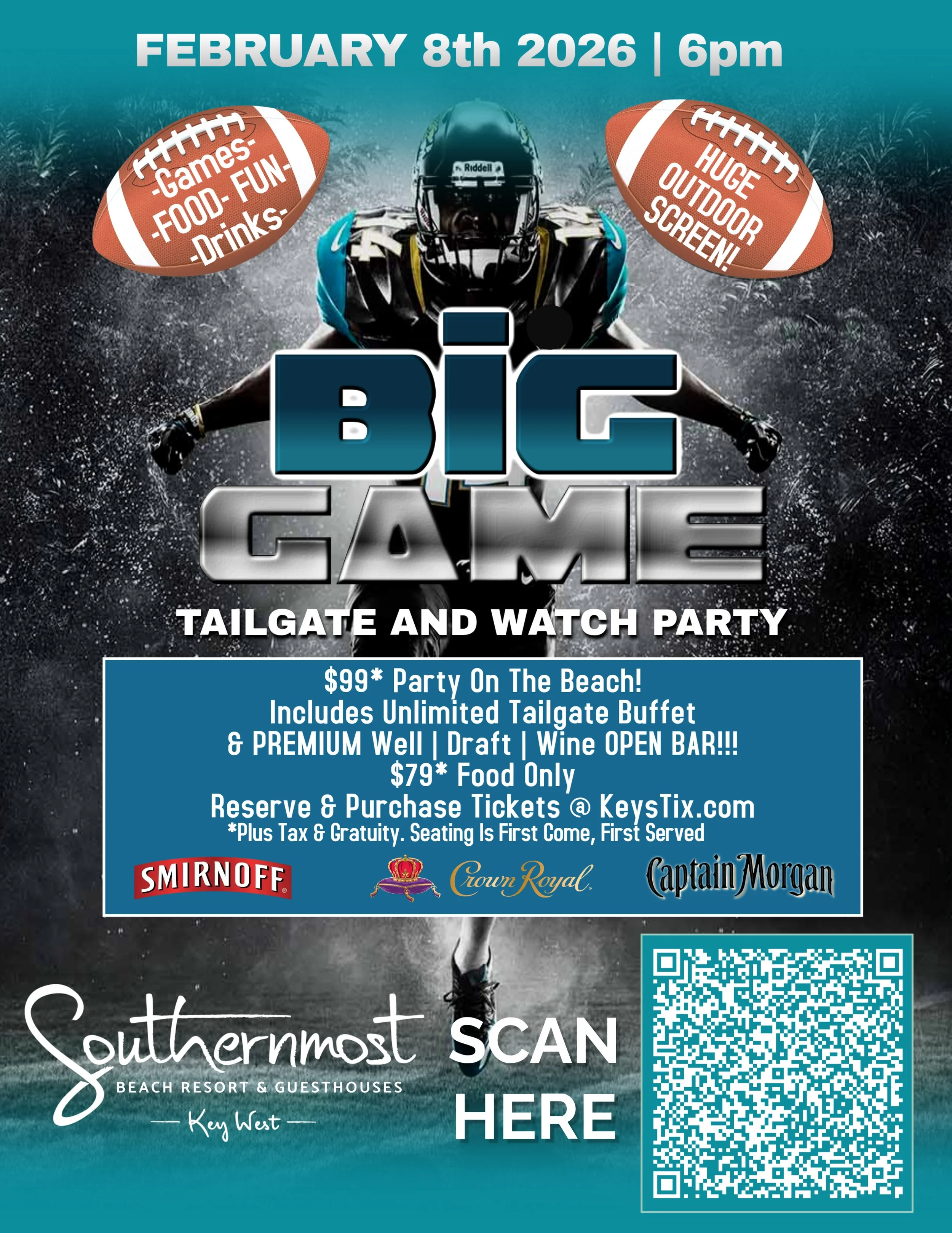 SOMO's BIG GAME Tailgate & Watch Party