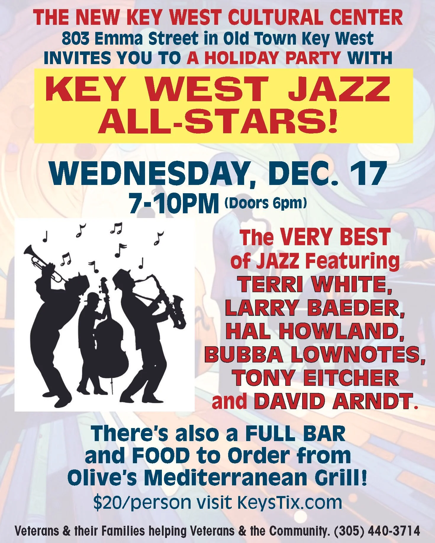 Holiday Party with Key West JAZZ Allstars!