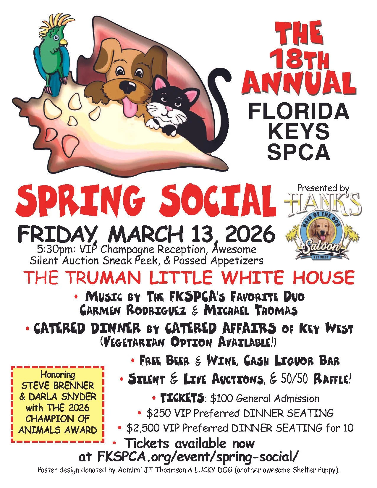 FKSPCA 18th Annual Spring Social 2026
