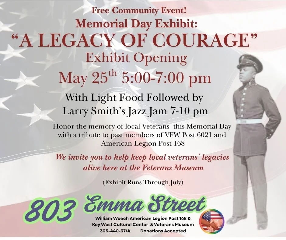 Memorial Day Exhibit: A Legacy of Courage