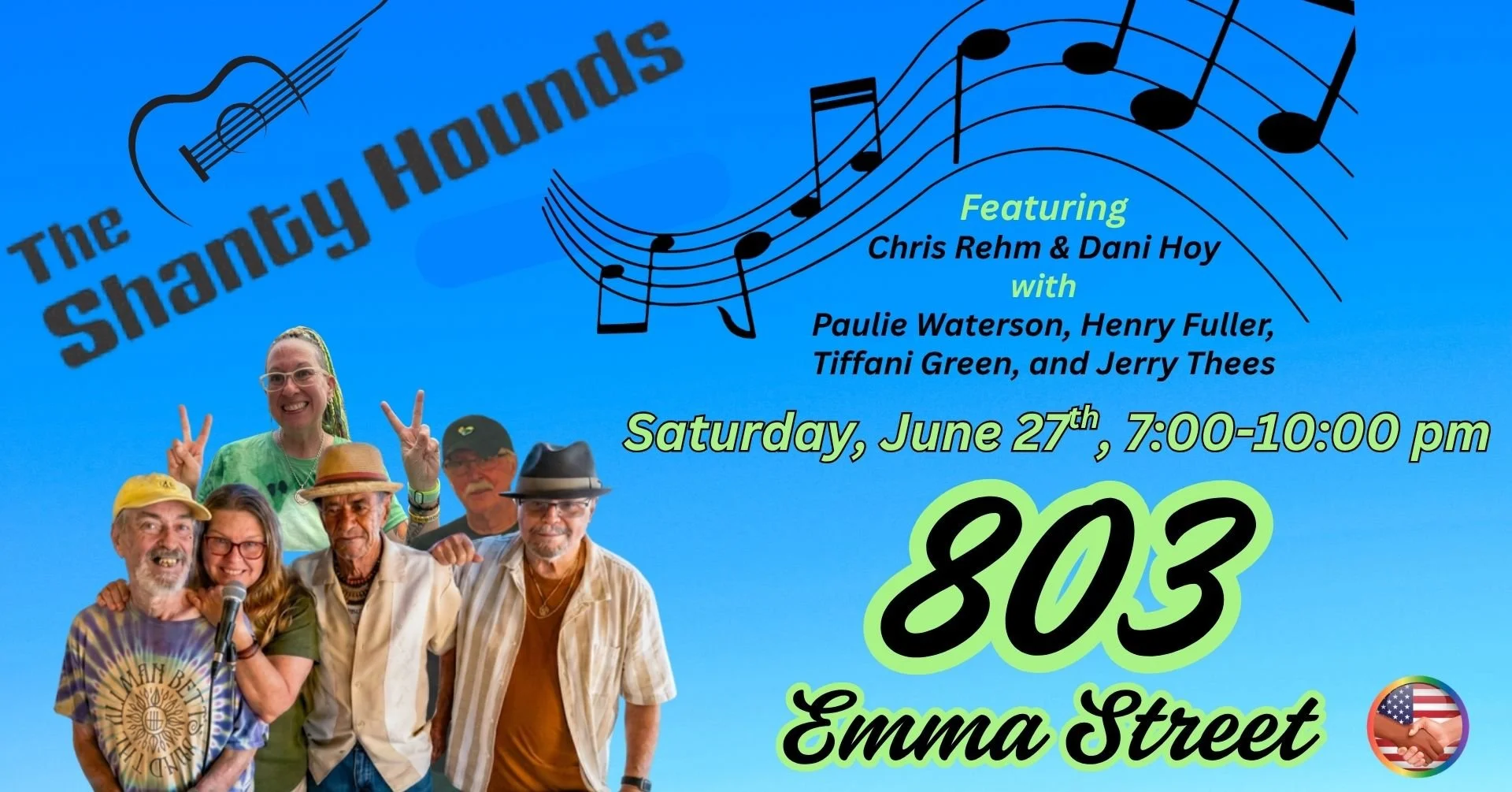 Live Music: The Shanty Hounds!