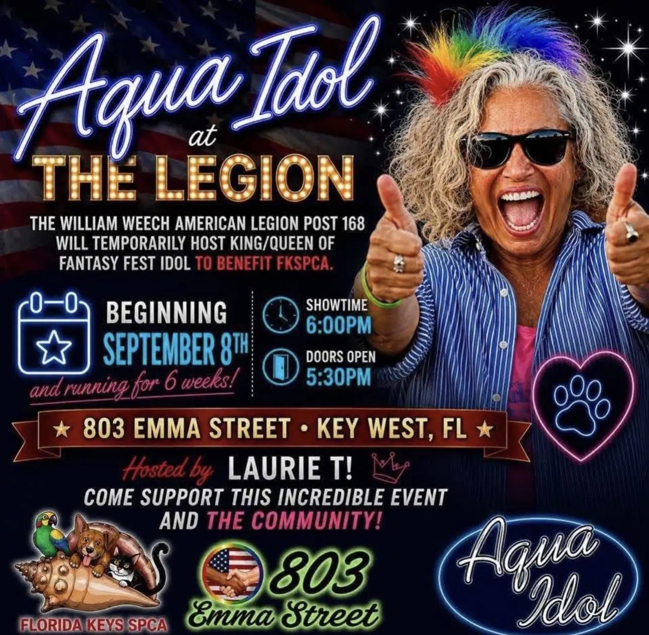 Aqua Idol at the Legion