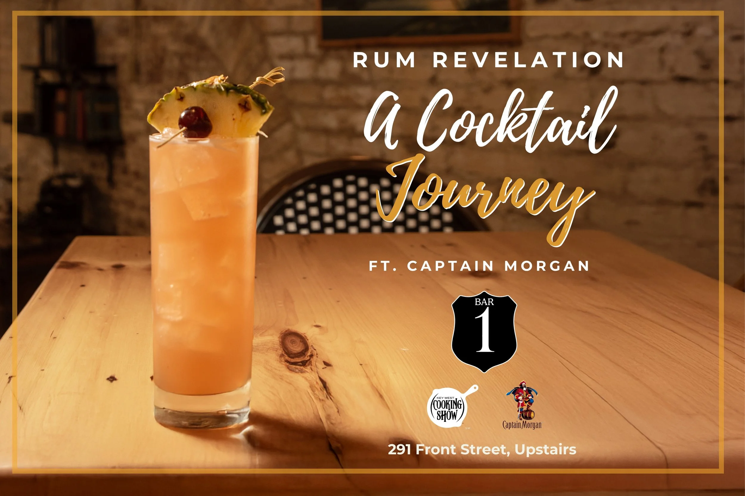 Rum Revelation, A Cocktail Journey Ft. Captain Morgan