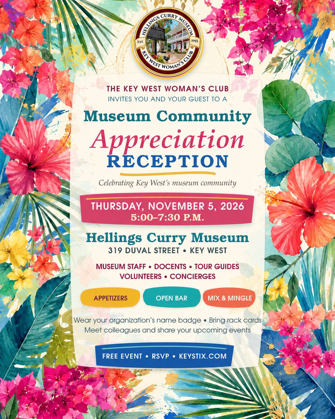 Appreciation Reception