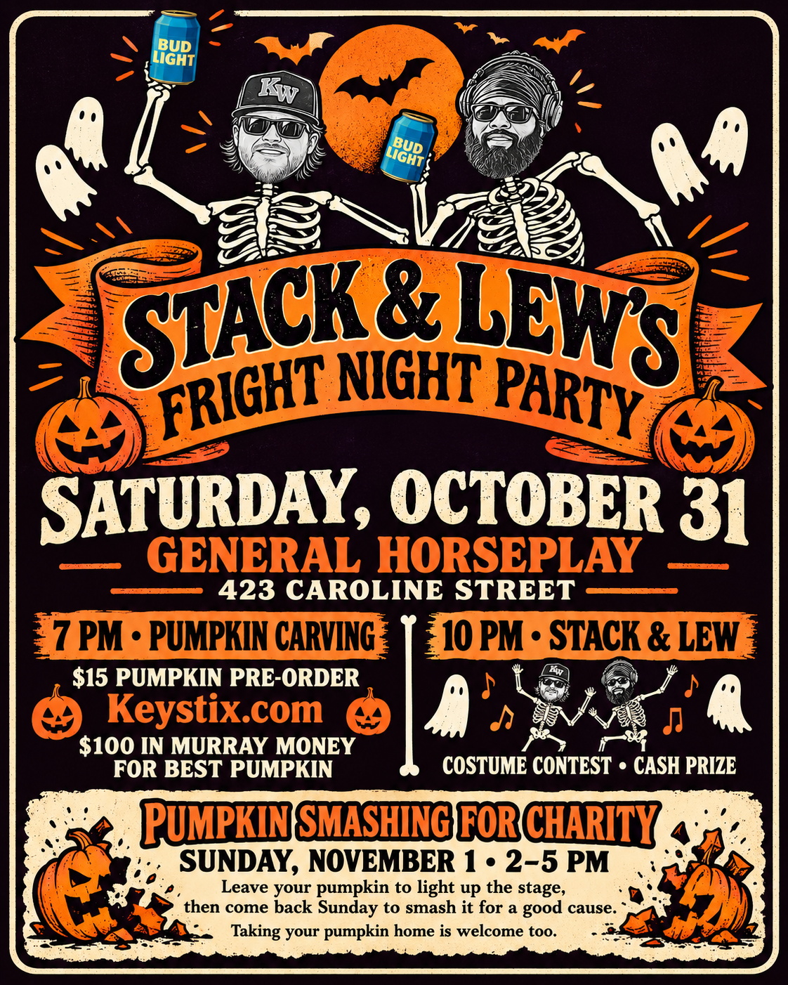 Stack &amp; Lew's Fright Night Party