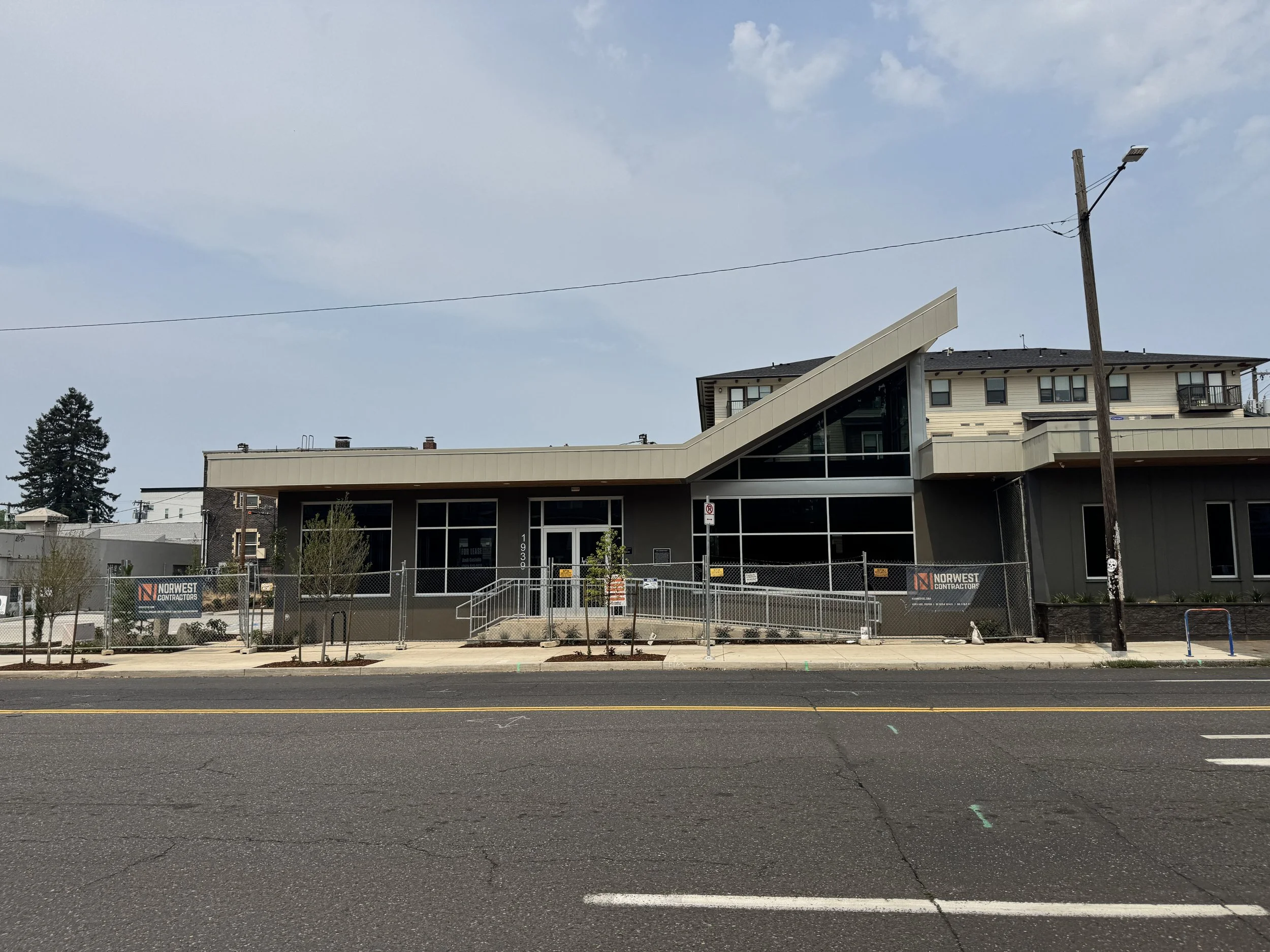 Retail, medical office or office for lease at 1939 East Burnside Street, Portland, Oregon.