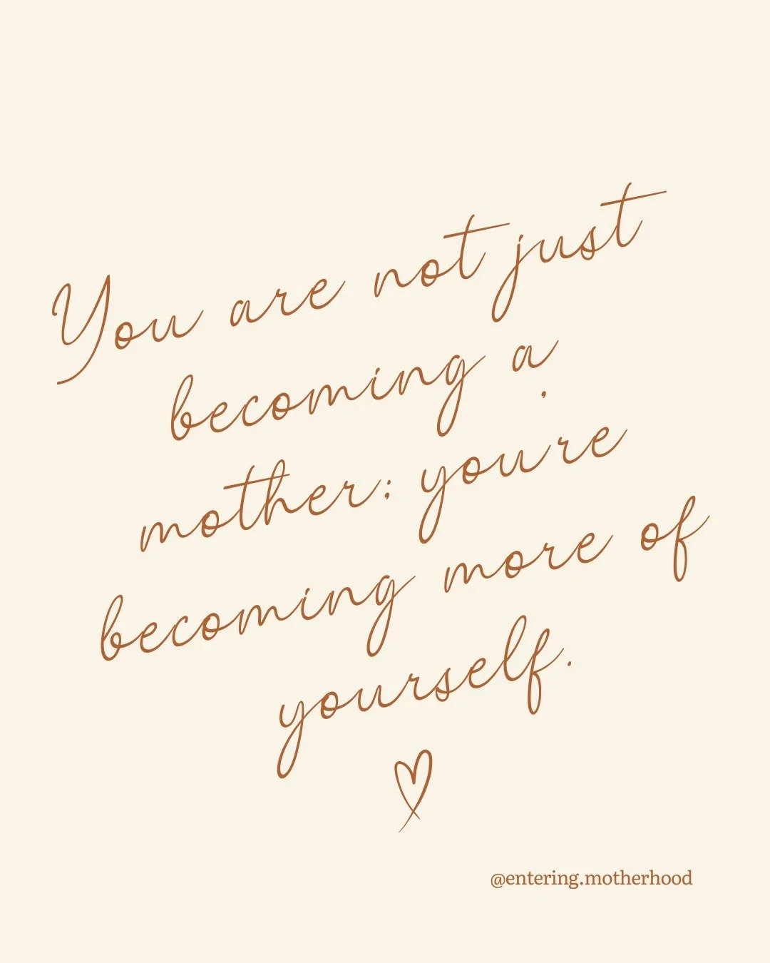 Motherhood doesn&rsquo;t erase who you are, it expands you. Every new challenge, every sleepless night, every little milestone shapes a version of you that&rsquo;s wiser, stronger, and softer all at once. Honor the woman you&rsquo;re becoming while l