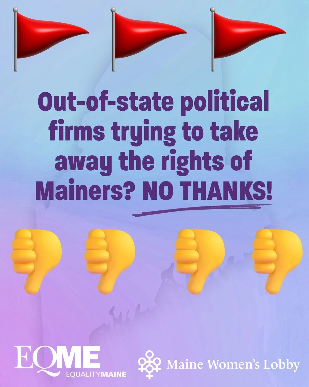 Hey Maine! We&rsquo;re still riding high after some huge victories for democracy and safety on Election Day last week! Unfortunately, you may have seen signature collectors (many of whom were hired by two out-of-state political firms) at polling loca