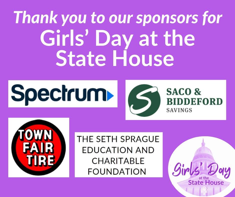 This Friday nearly 100 8th grade girls from all across Maine will join Maine Women's Lobby Education Fund staff and an array of volunteers, legislators, lobbyists and leaders to spend the day at the Maine State House, learning all about how our Legis