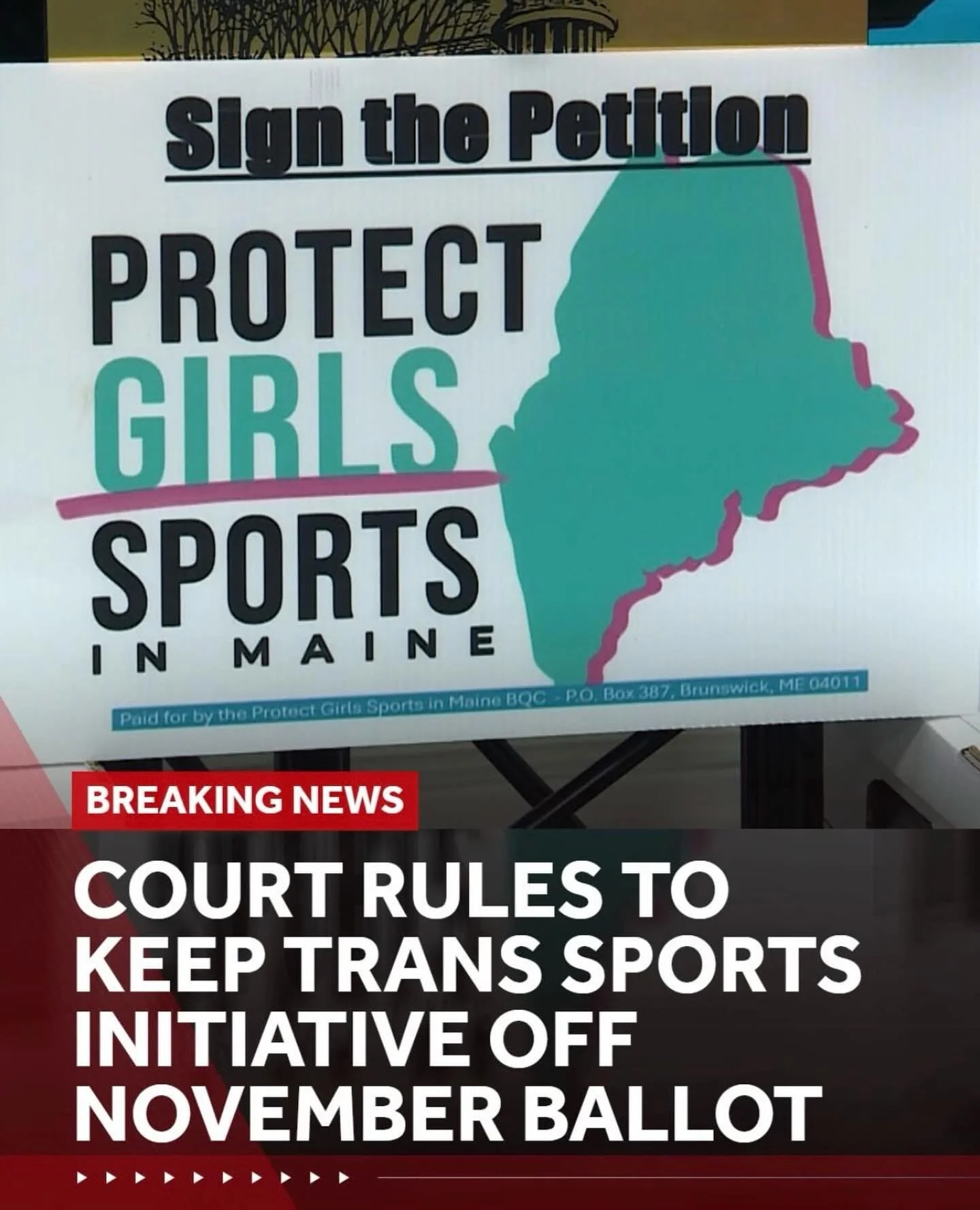 Per our staff chat: &ldquo;huge L for transphobes and billionaires&rdquo; 

PS: They have ten days to appeal the ruling- but this is a good sign!
PPS: Every policy that allows us to exclude trans people also opens the door to any gender-nonconforming