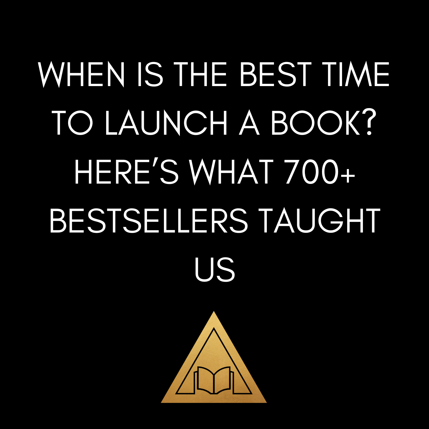 When Is the Best Time to Launch a Book? Here’s What 700+ Bestsellers Taught Us