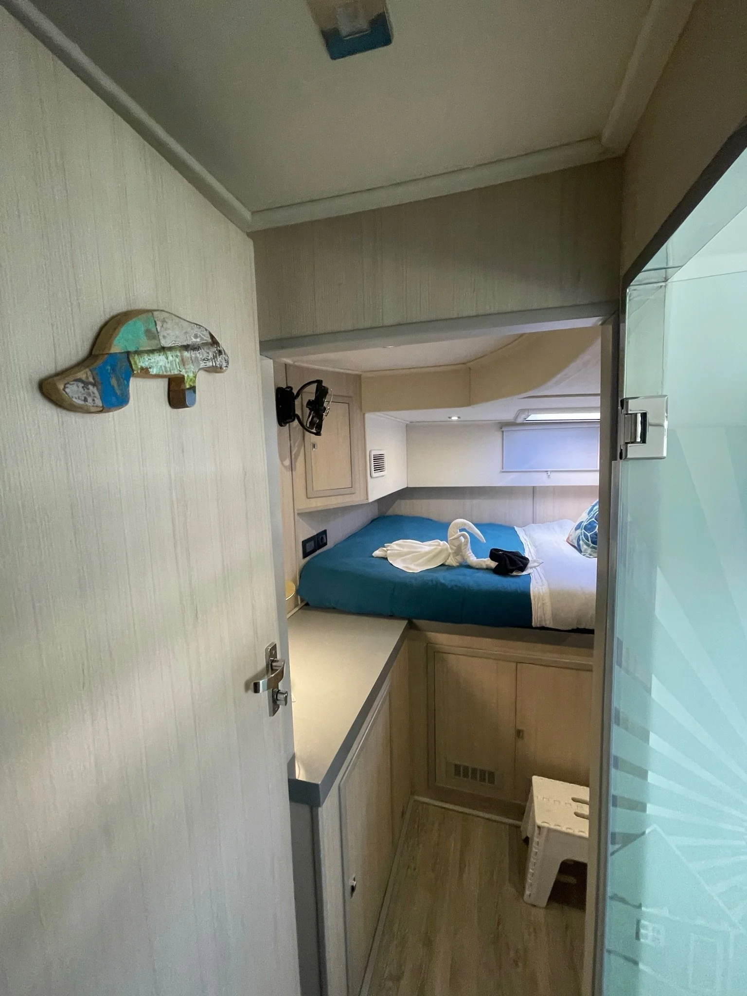 Port Rear Cabin Entrance