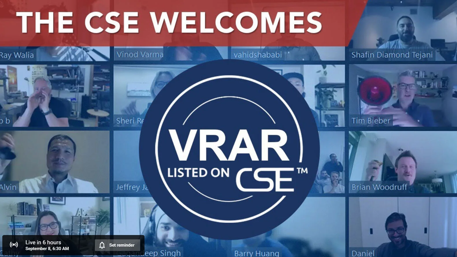 Fantasy 360 Technologies (VRAR) Opens the Stock Market | Canadian Securities Exchange