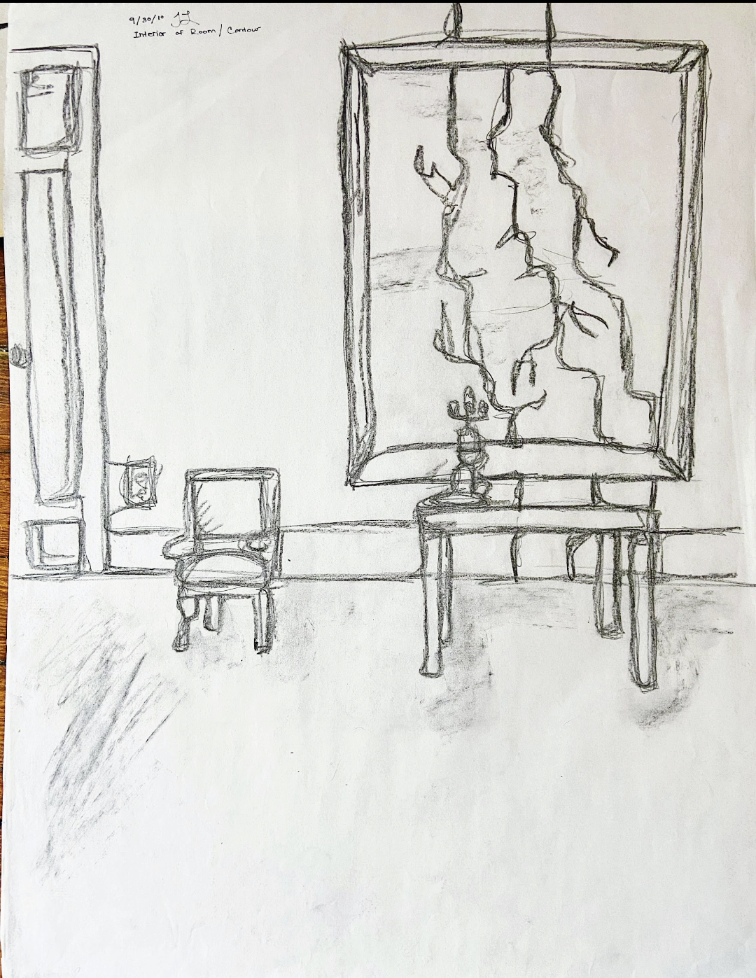 Jaclyn Joyce
Room, 2012
Graphite pencil