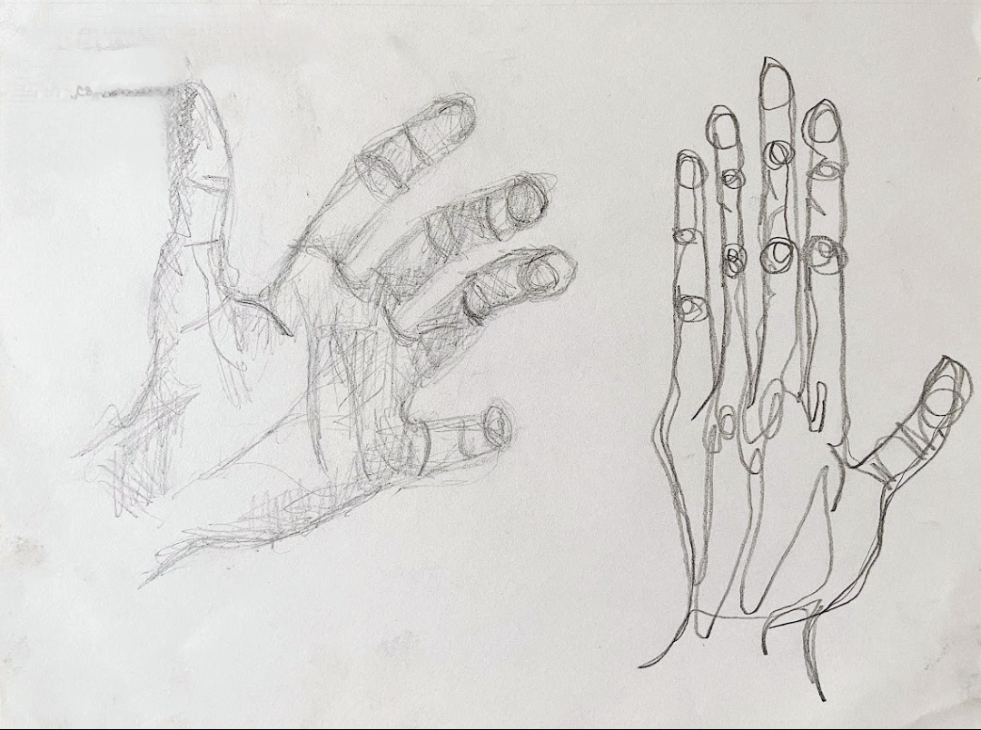Jaclyn Joyce
Hands, 2012
Graphite pencil