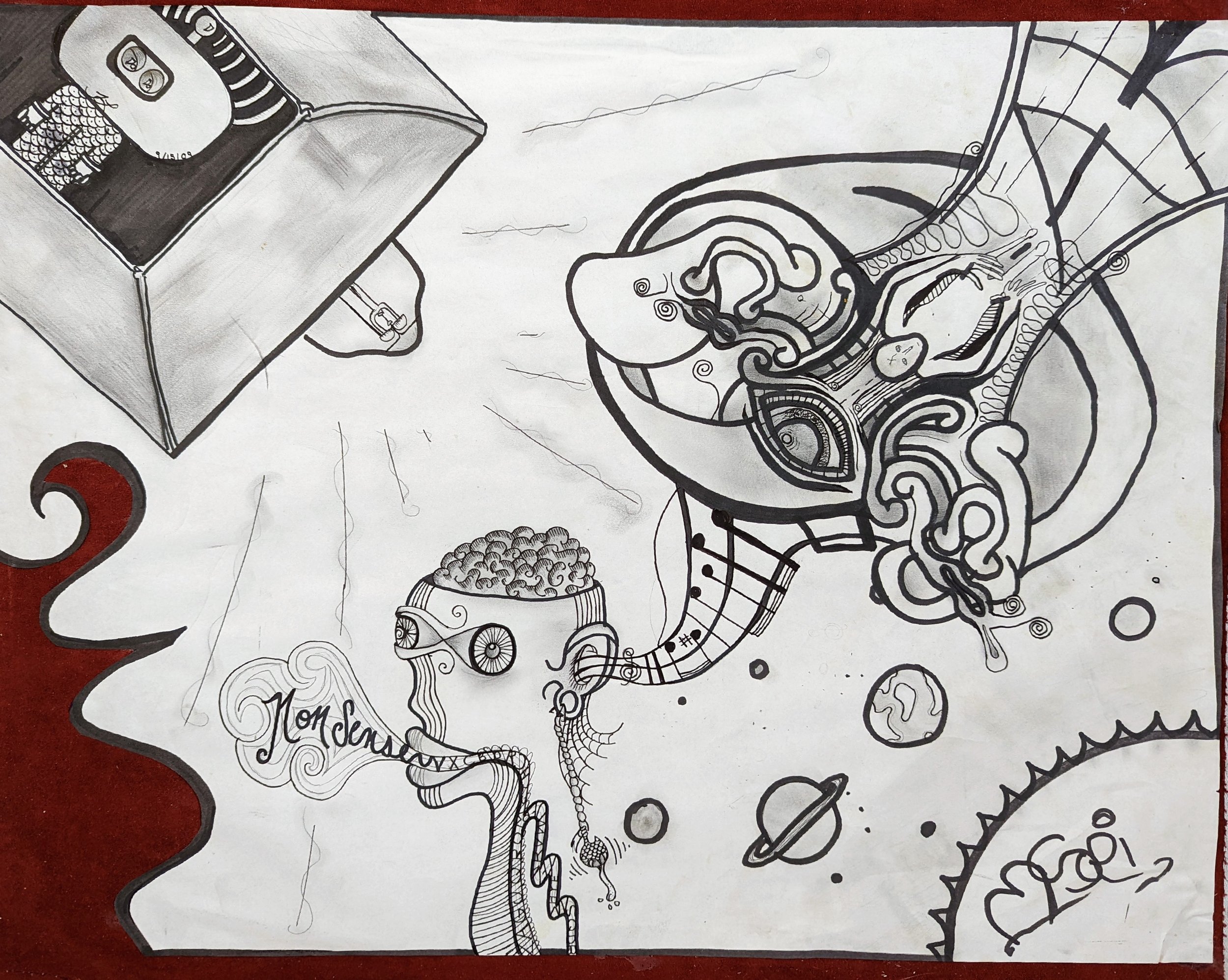 Jaclyn Joyce
Enlightened Nonsense, 2020
Mixed Media