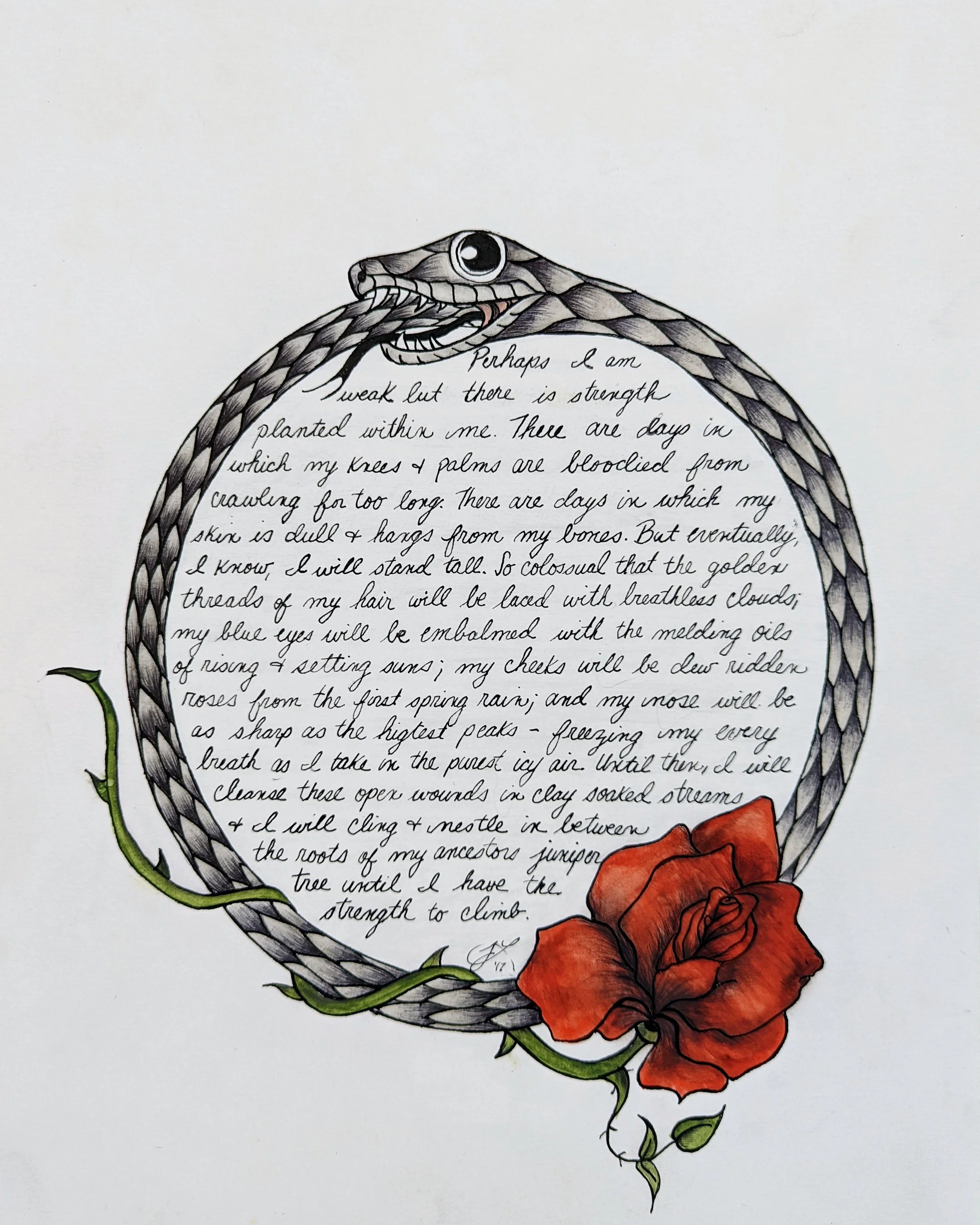 Jaclyn Joyce
Self-Proclamation, 2018
Gouache and india ink