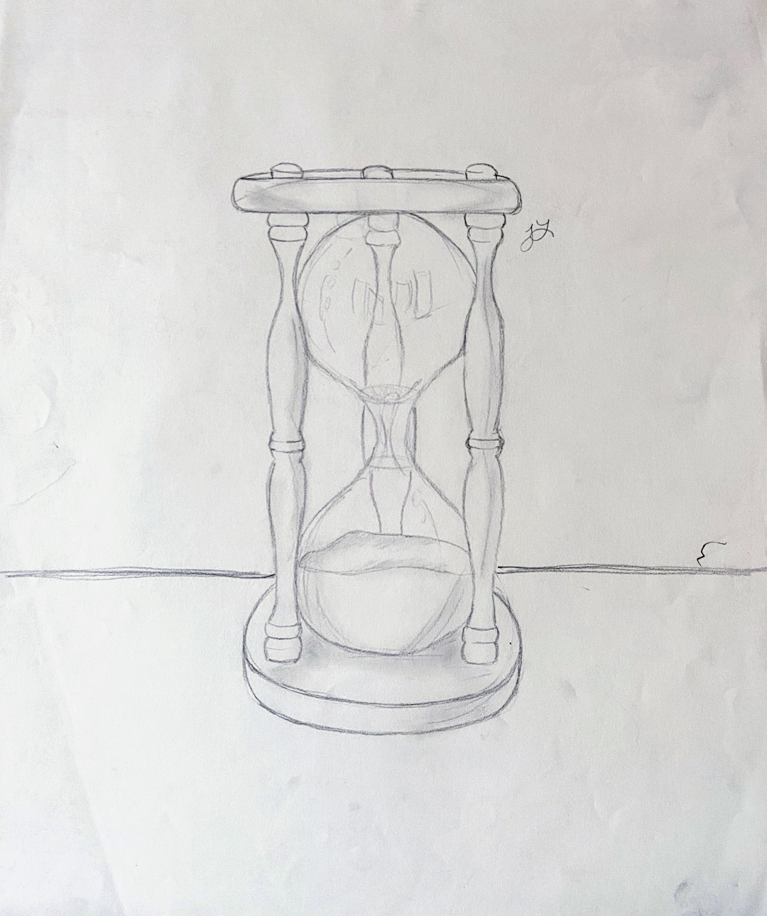 Jaclyn Joyce
Hourglass, 2012
Graphite pencil