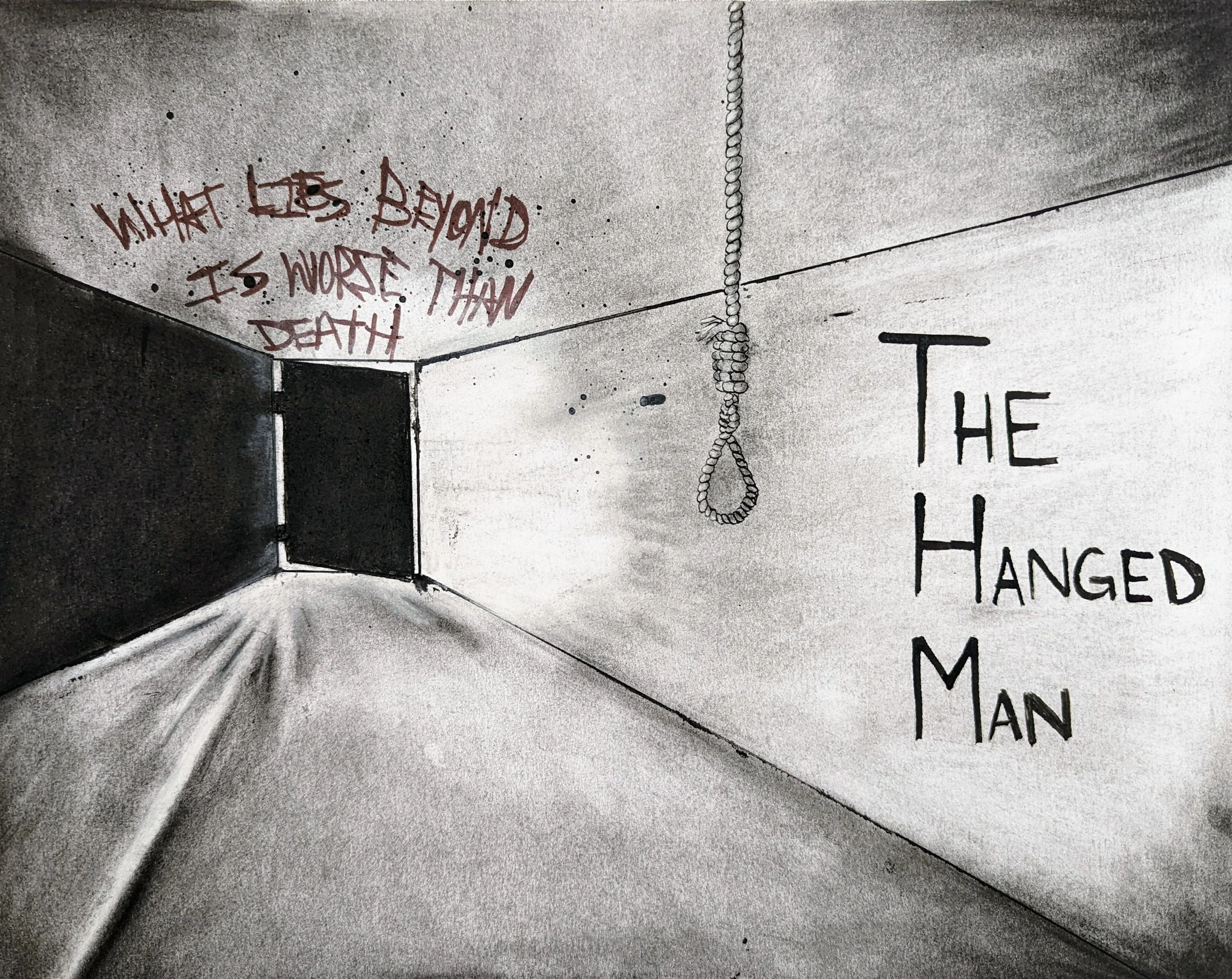 Jaclyn Joyce
Independent film promo poster, 2015
India ink and charcoal