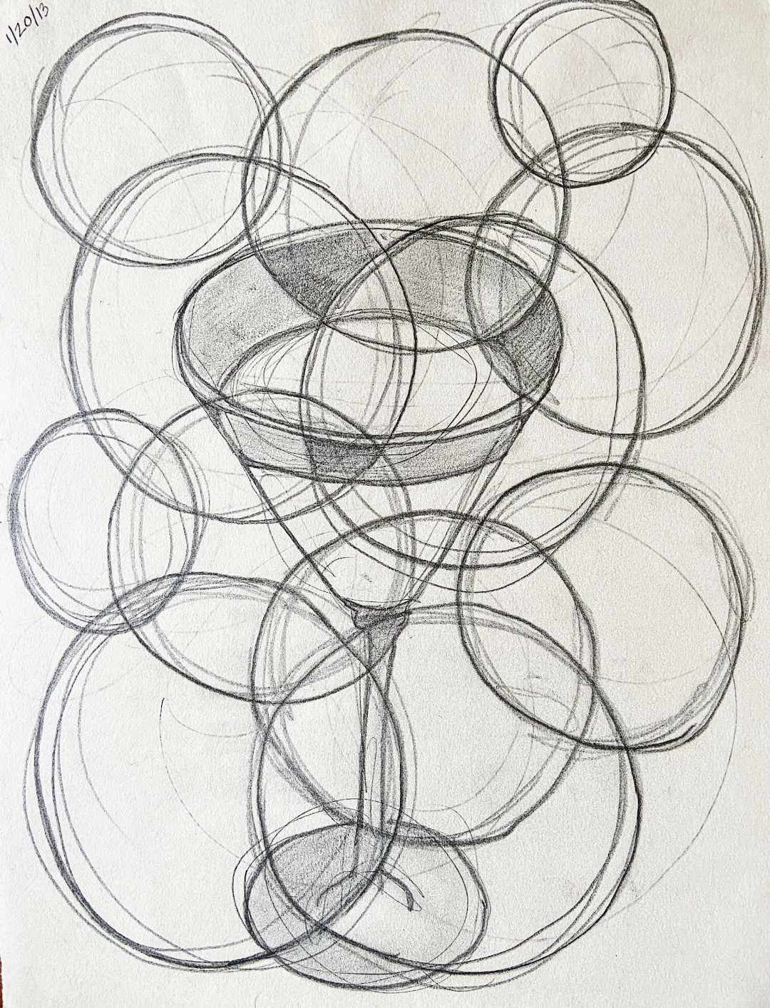 Jaclyn Joyce
Martini Glass, 2012
Graphite pencil and zebra pen 