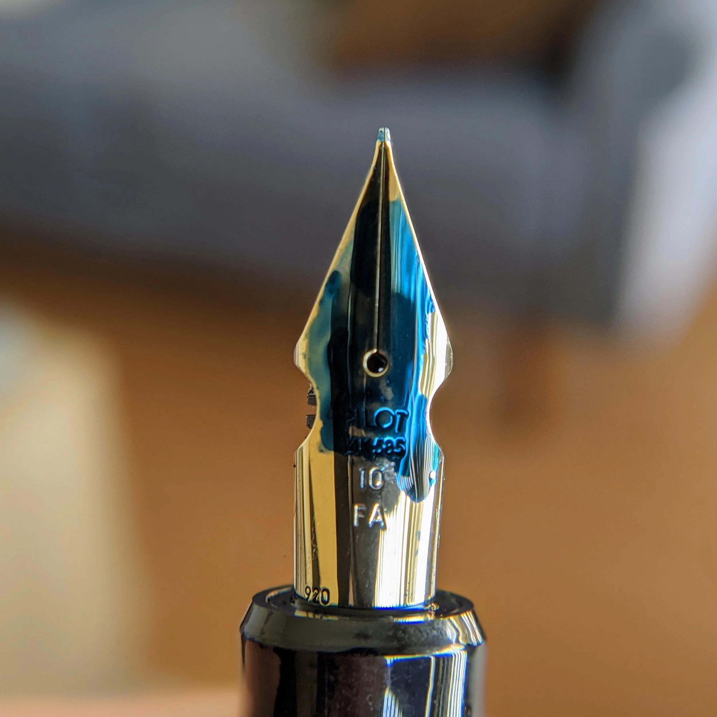 Pilot falcon with cutouts a very soft nib
