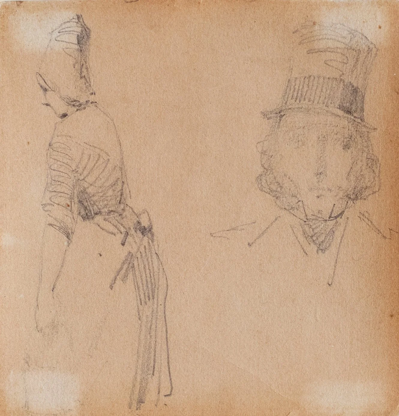 James Abbott McNeill Whistler, Pencil Sketch