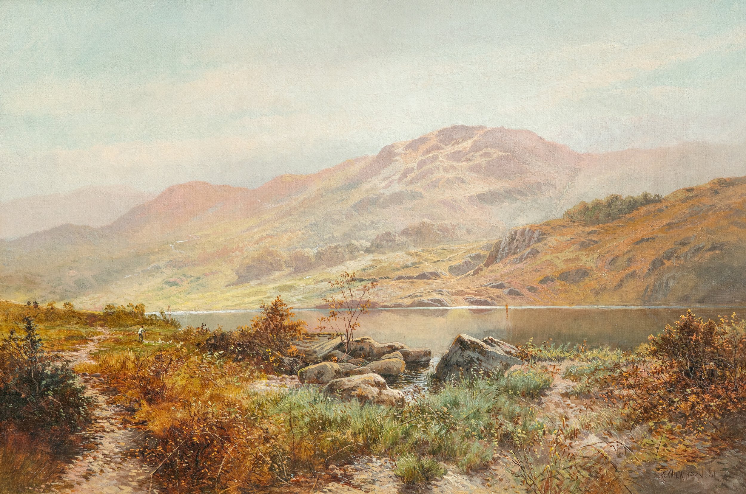 R. Ellis WIlkinson, On The Conway, North Wales