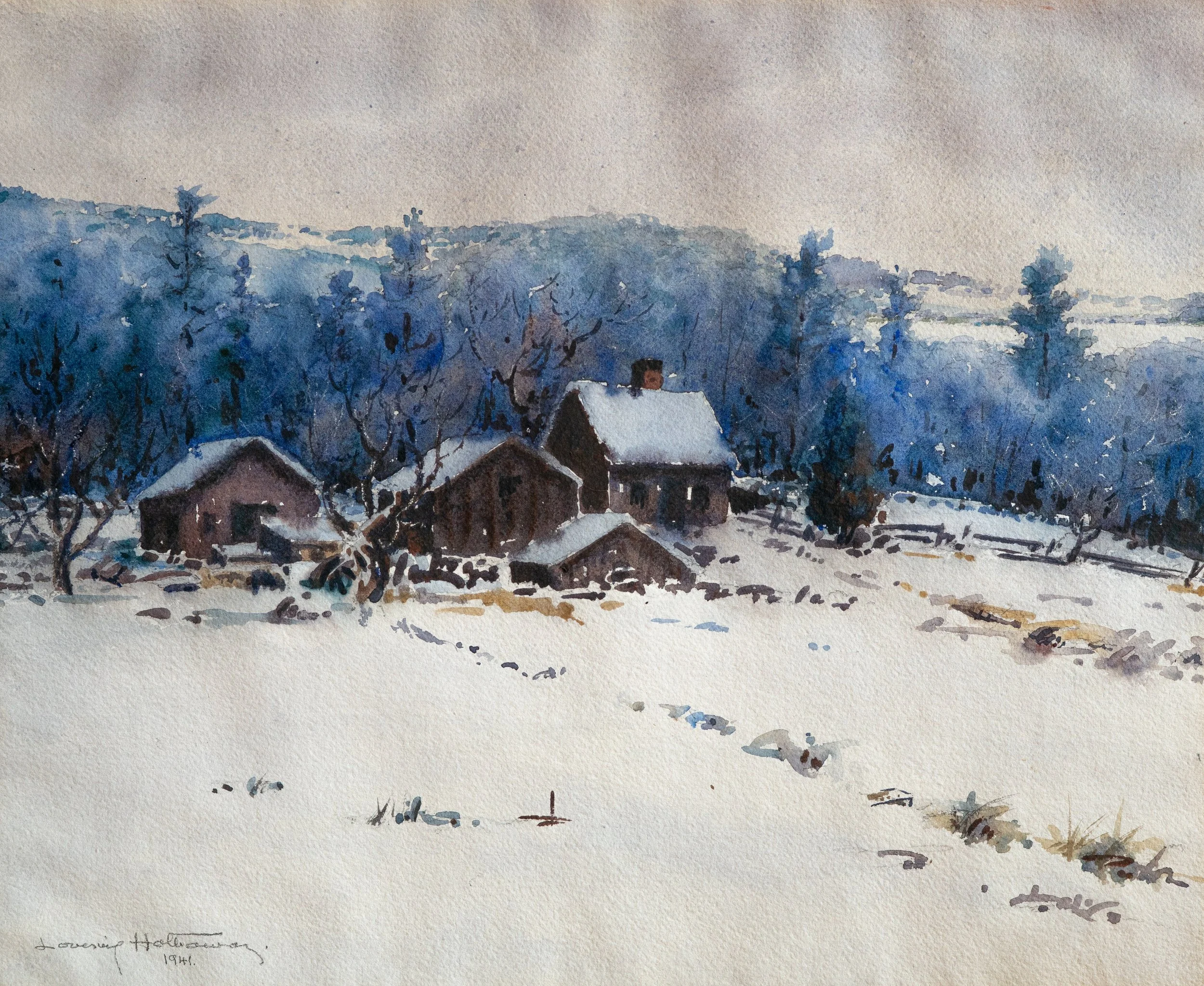 Lovering Hathaway, Vermont Farm