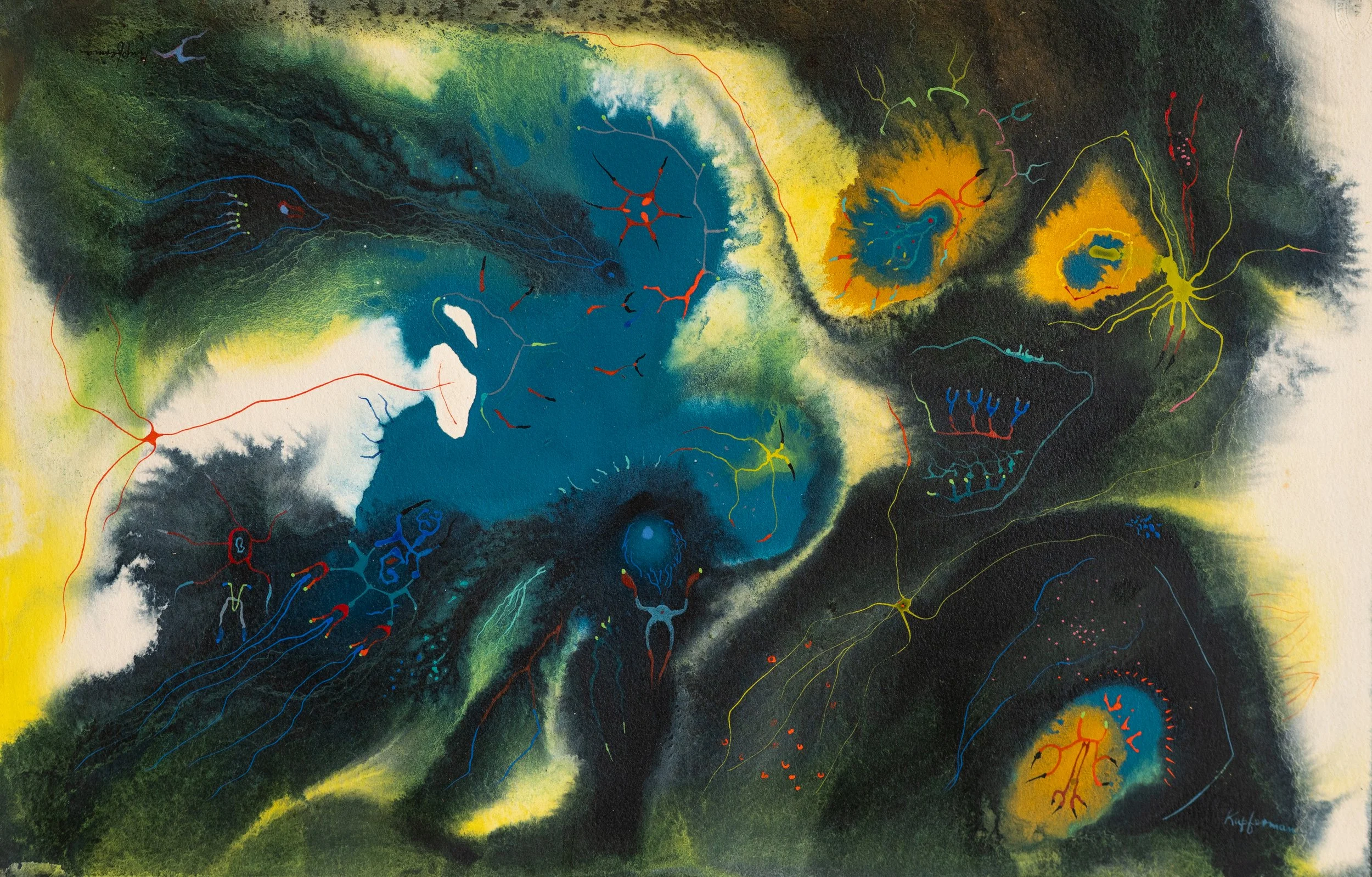 Lawrence Kupferman, Microscopic Fragments of the Sea, 1949