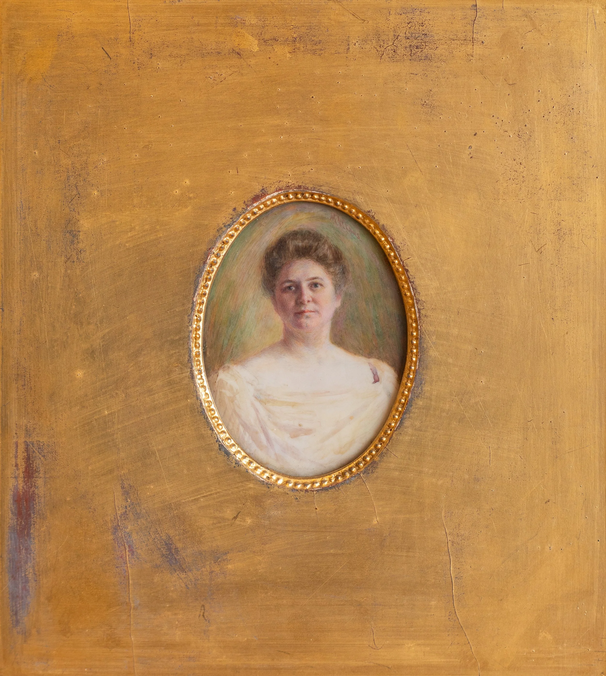 May Austin Claus, Miniature Portrait of a Woman
