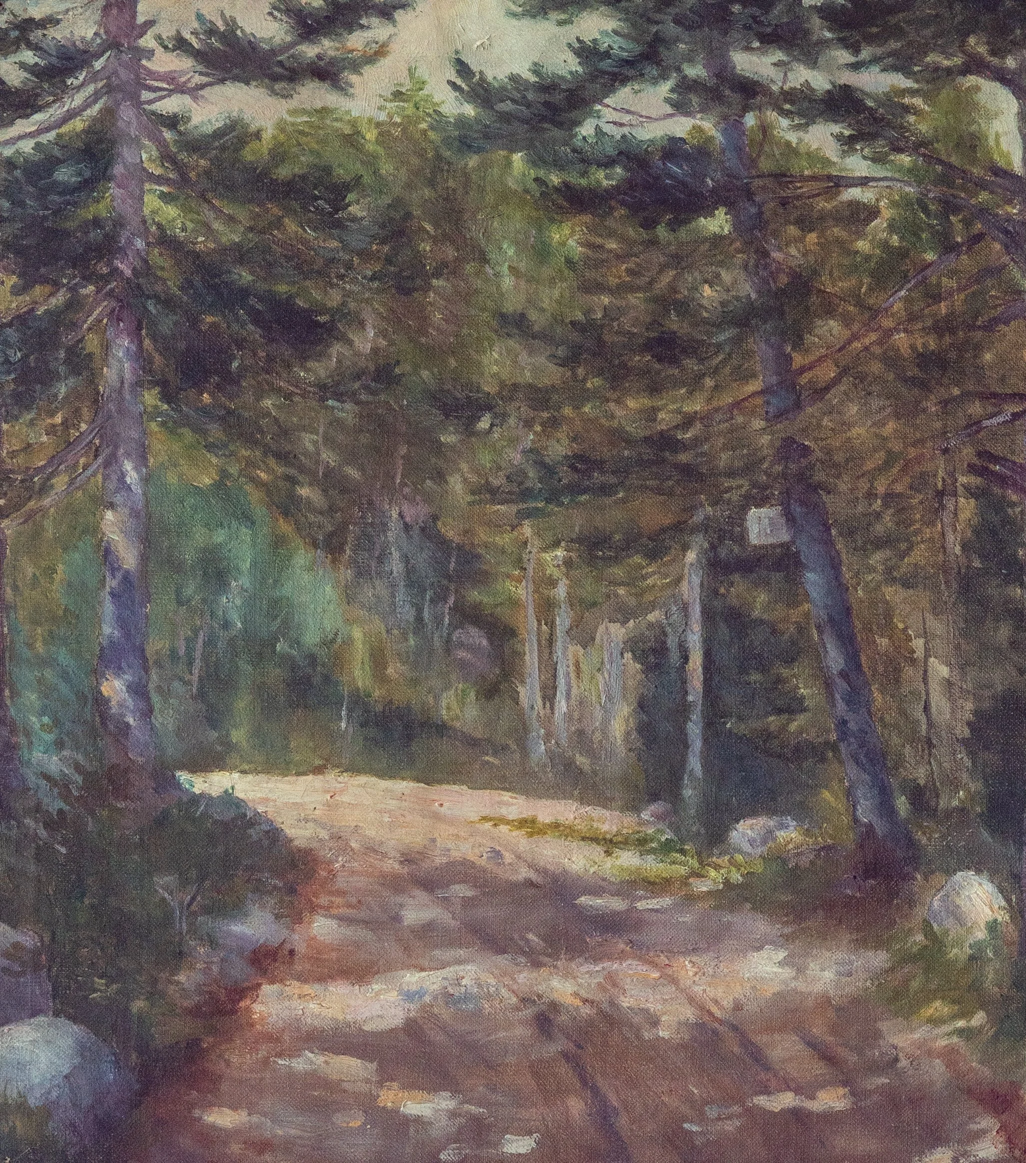 American School, Around Monadnock, New Hampshire, Oil on Canvas, 18" x 16", $2,500