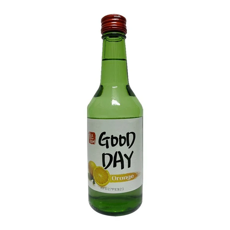 Good Day Orange Soju 좋은 데이 수박 소주 360ml