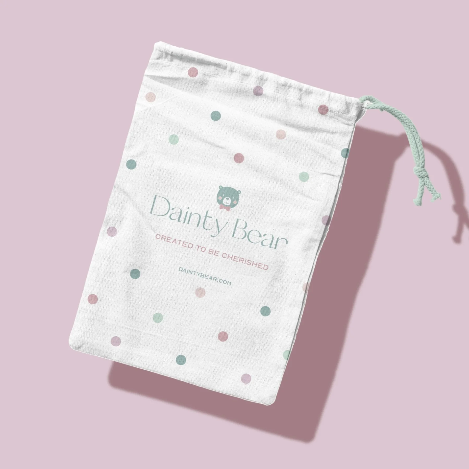 Dainty Bear shoes string pouch collection