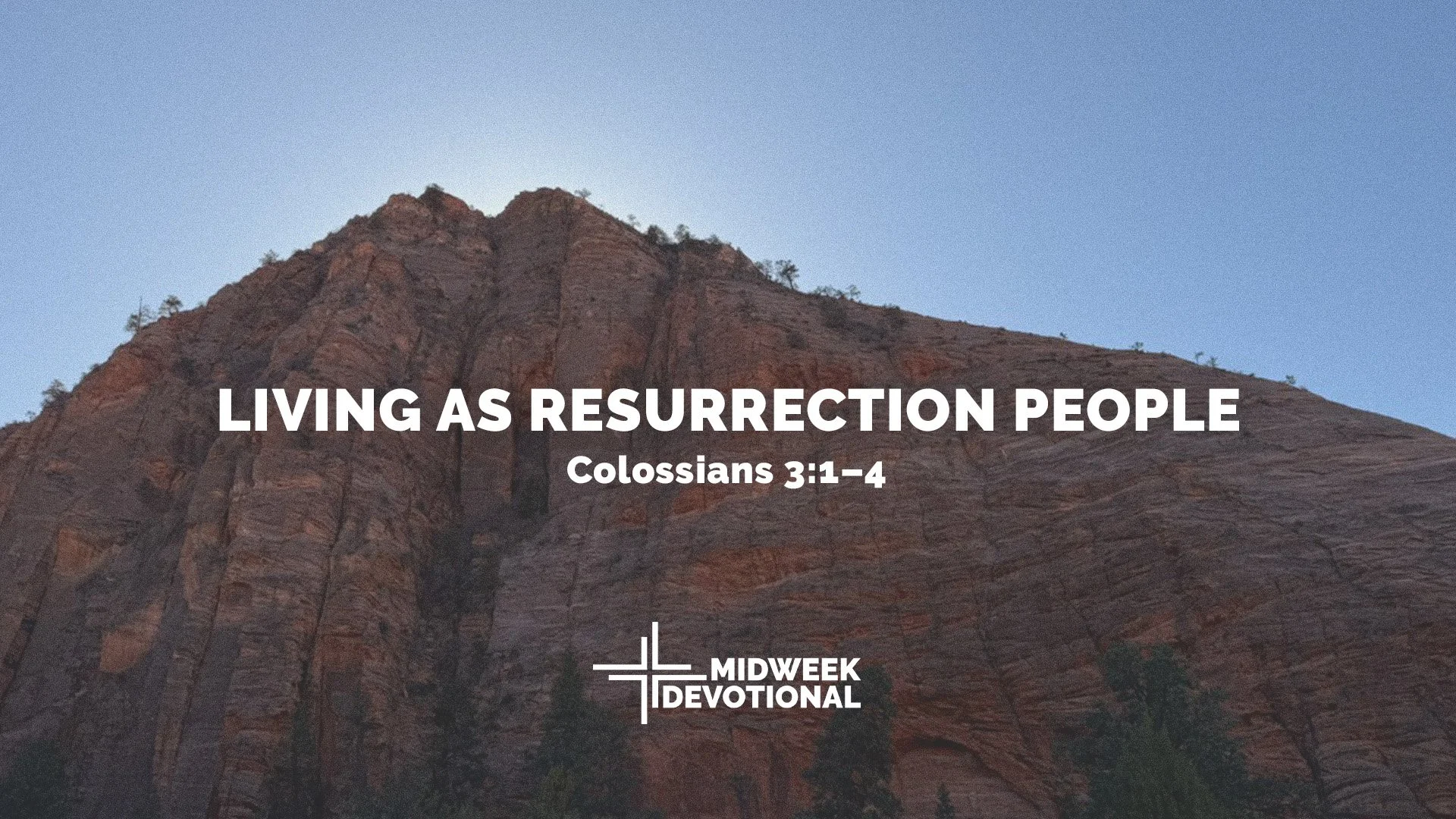 Living as Resurrection People