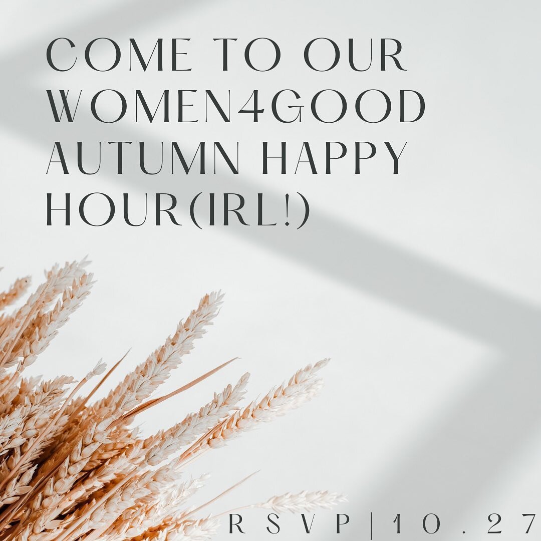 🎉 We&rsquo;re finally getting together!! 🎉
Come join us for our IN PERSON Happy Hour in SF on 10/27 and meet some awesome women, network, and relax with a nice cocktail 🍹 . So excited to have this opportunity to be together. Please use the link in