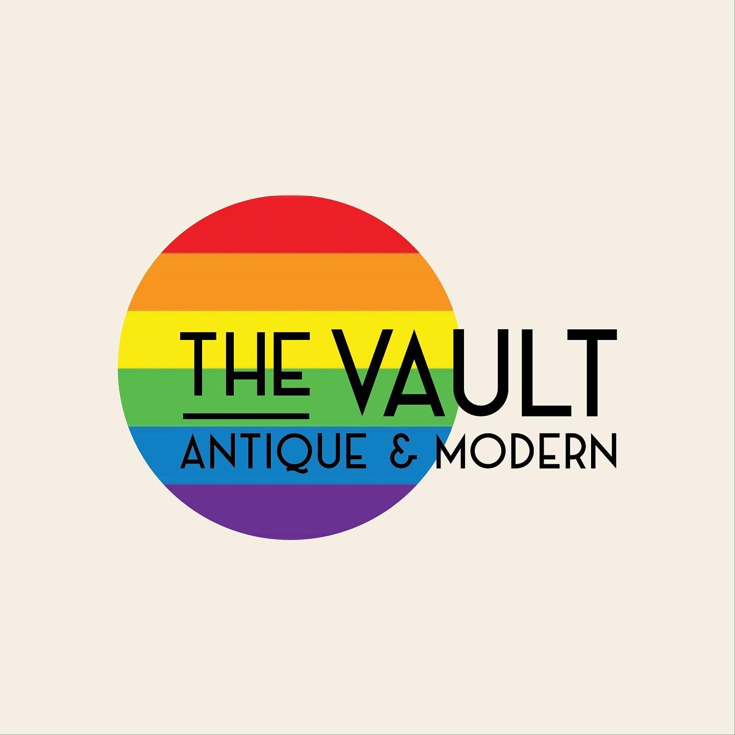 - Happy World Pride

Open your heart &amp; make room at the table.

We are open Saturday from 9.00am til 4.00pm &amp; Sunday 10.00am til 4.00pm.

Thanks to our gals Alex, Tess &amp; Serrin for the modified Vault Logo xxxx.

#worldpride #worldpride202
