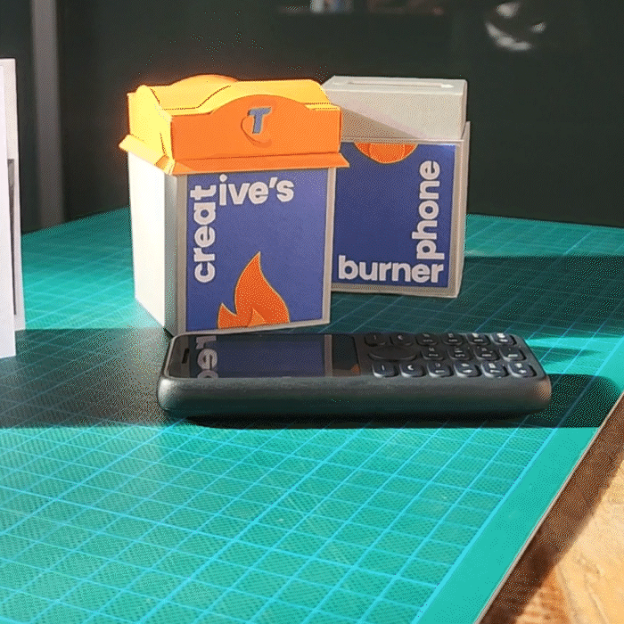The Creative Burner Phone