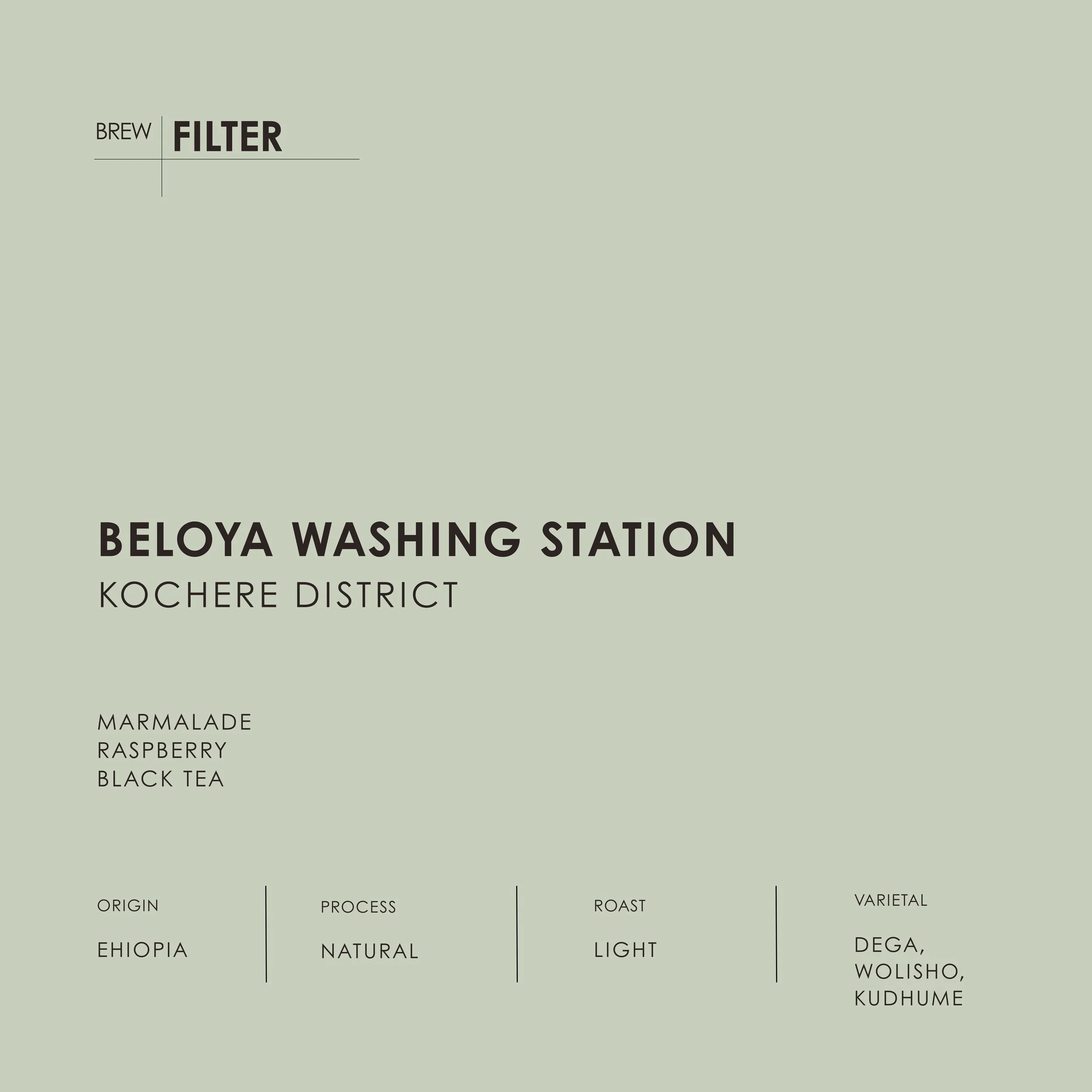 BELOYA 'WASHING STATION'