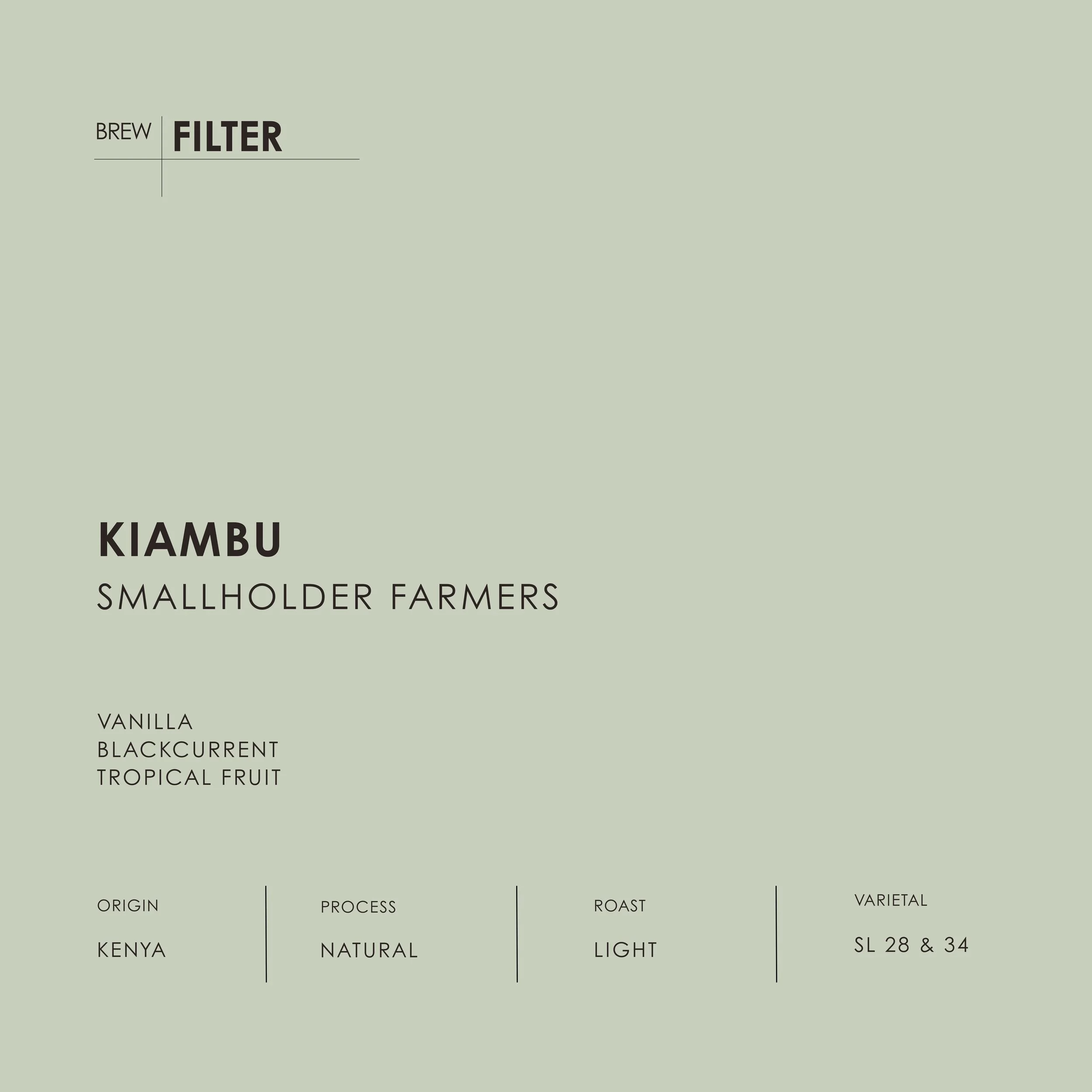KENYA - FILTER