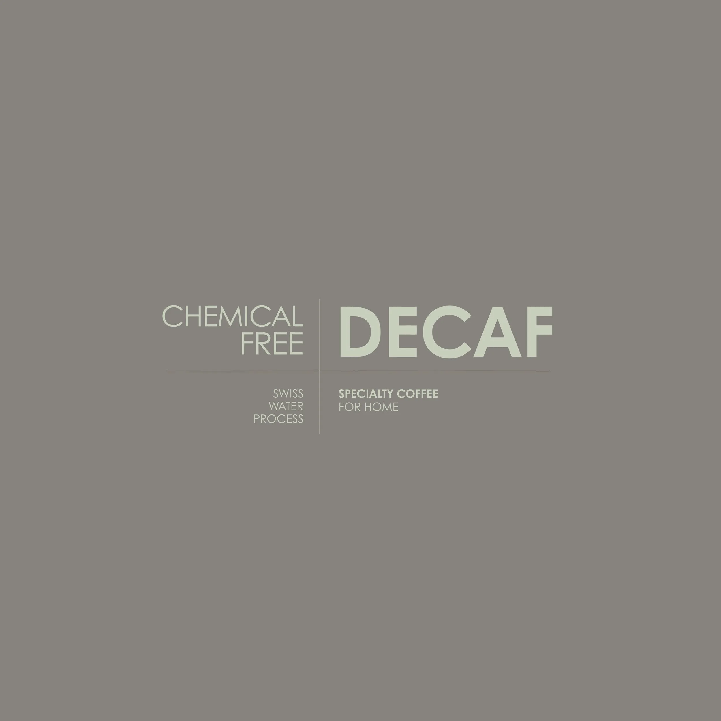 DECAF - FILTER & ESPRESSO