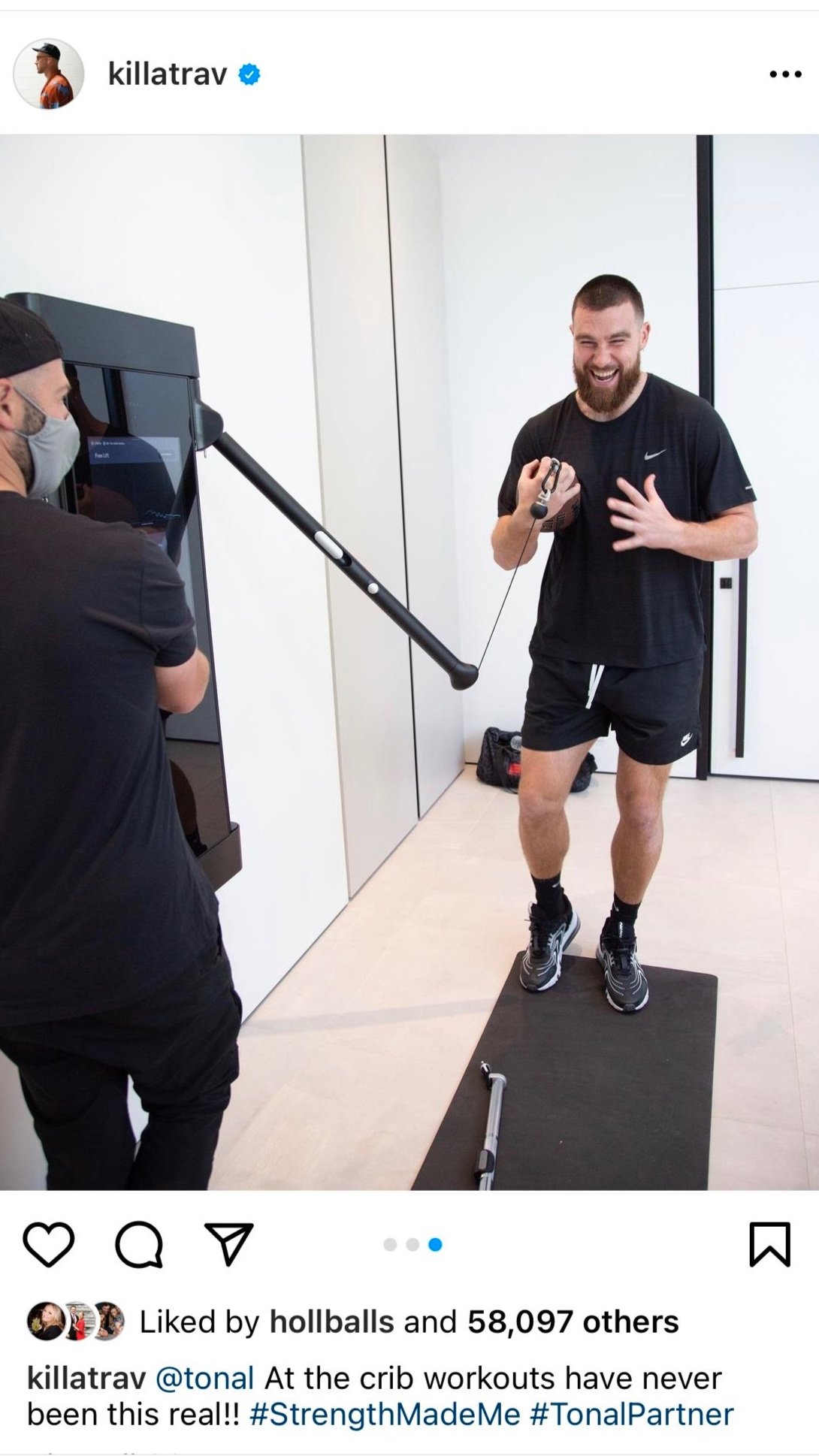 Super Bowl XLV Tonal House x Travis Kelce