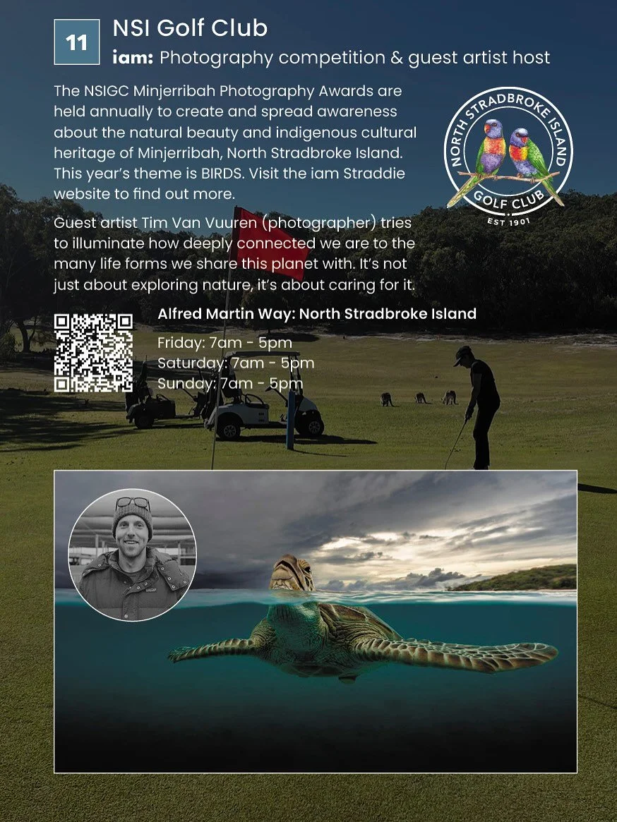 ⛳️✨ Stop by the North Stradbroke Island Golf Club on the 2025 Straddie Arts Trail!

Make your way inland and discover one of Minjerribah&rsquo;s hidden gems &mdash; the North Stradbroke Island Golf Club. Overlooking Brown Lake (Bummiera) and stretchi