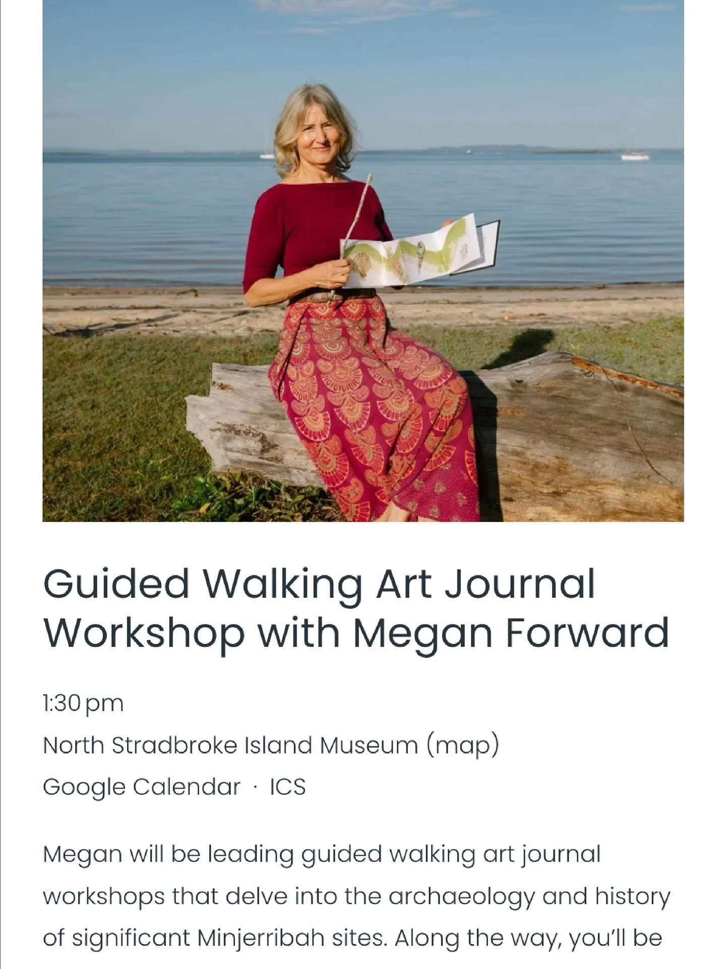 Guided art illustrating journaling. A wonderful way to explore Dunwich!