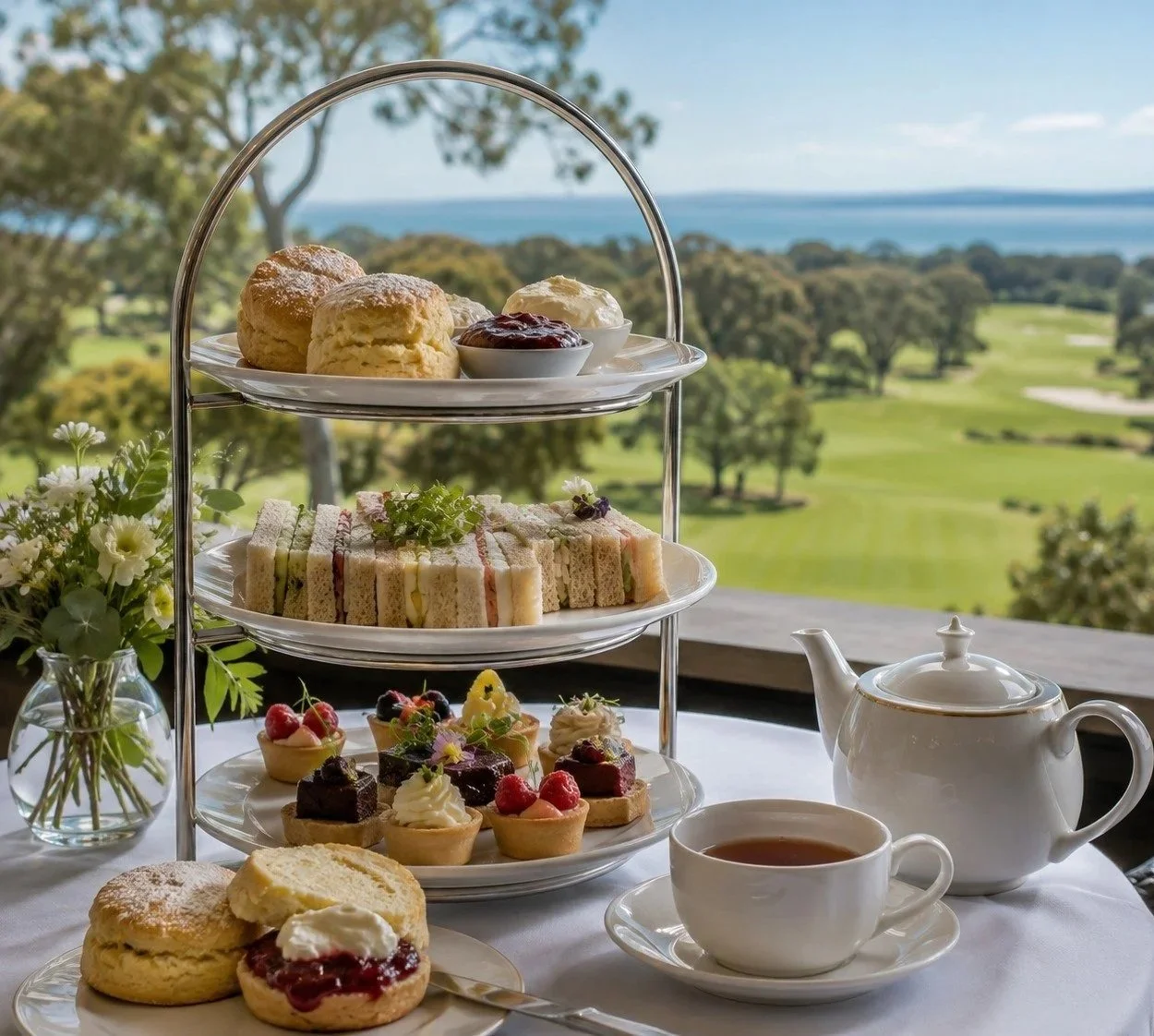 High Tea at the Clubhouse
