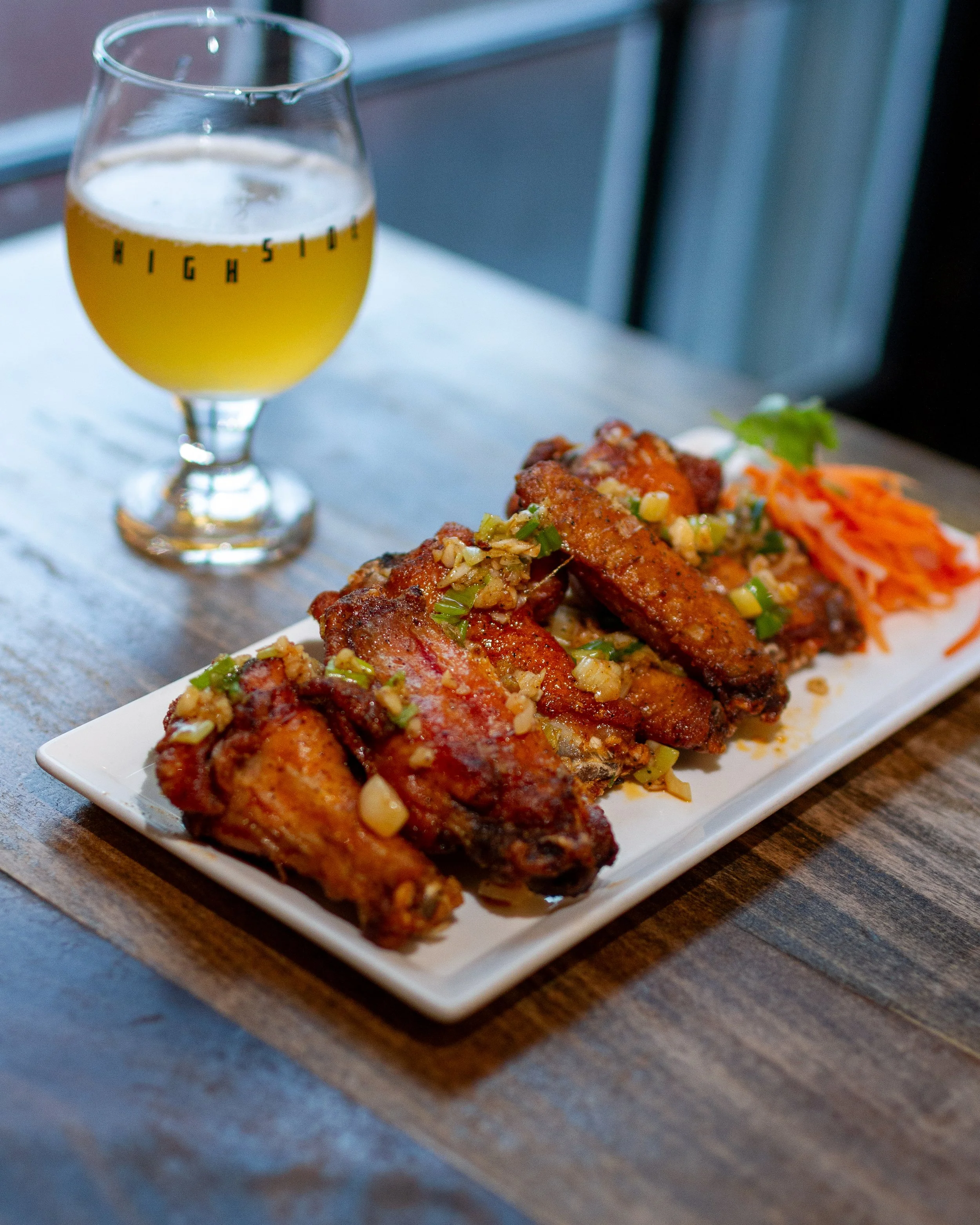 High Side Salt & Pepper Chicken Wings