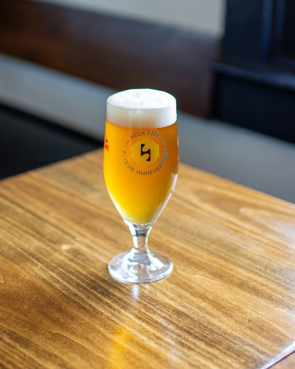 A small piece of our 8-year celebration that you can take home with you.

Since so many of you have been asking, our High Side 8-Year Anniversary commemorative glass is now available for purchase.

Created to mark this milestone and remember a very s