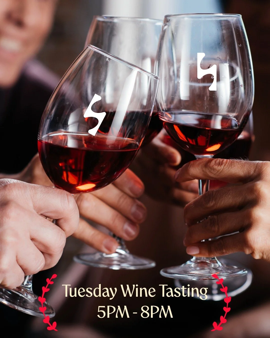Looking for a better way to spend happy hour?

Join us every Tuesday from 5&ndash;8 PM for a curated 4-wine tasting flight hosted by Ed Foxwell. Each week features a sparkling, white, ros&eacute;, and red, giving you an easy way to explore different 